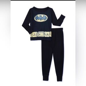 DC Comics Black and Yellow Kids Pajama Set